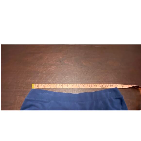 Pure Jill J.Jill Organic Cotton Wide Leg Pull On Blue Lounge Pants Small Casual - Picture 5 of 8